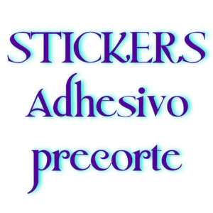 STICKERS adhesivo precorte