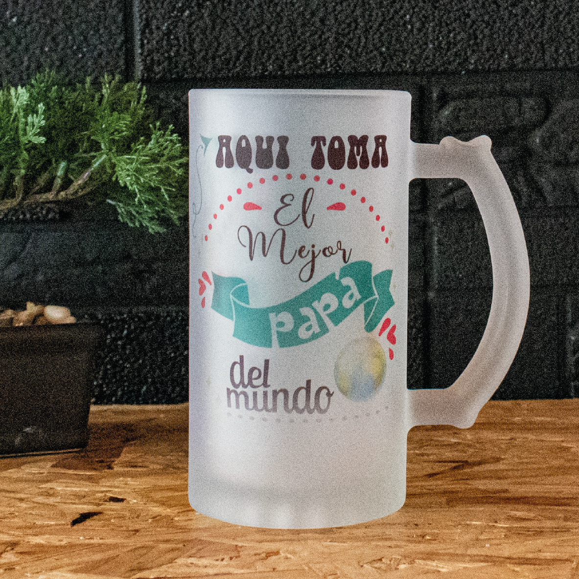 VASO CERVECERO PERSONALIZADO