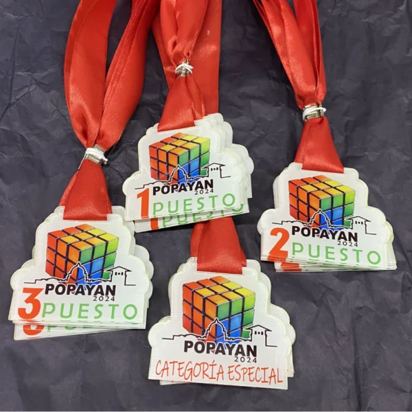 Medallas Color ó Translúcido 1 cara - Imagen 29
