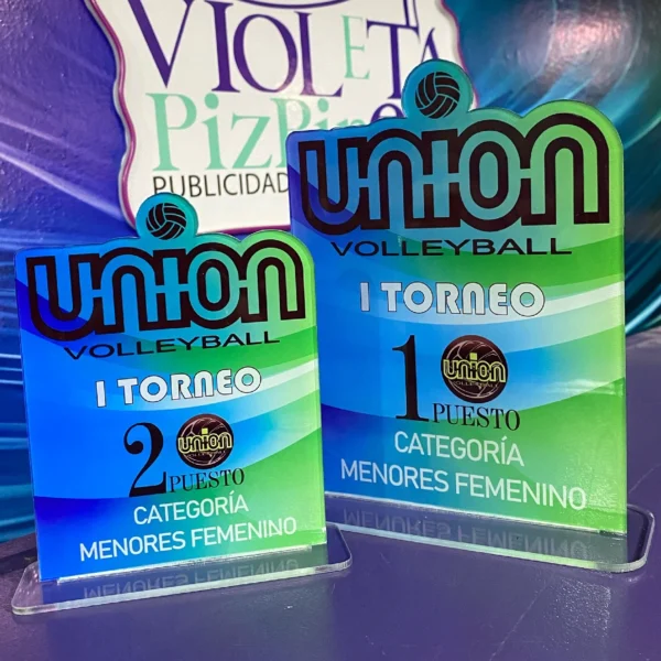 Trofeo Color Acrílico - Imagen 7