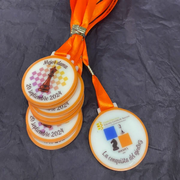 Medalla Color 2 Caras - Imagen 15
