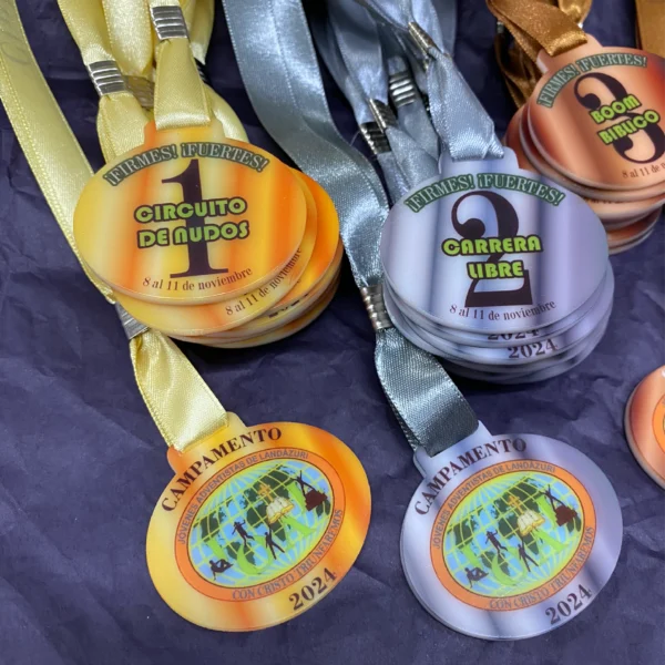 Medalla Color 2 Caras - Imagen 9