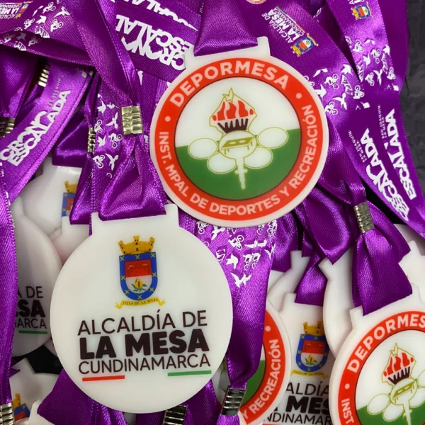 Medalla Color 2 Caras - Imagen 13