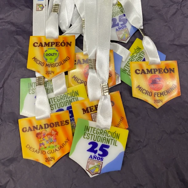 Medalla Color 2 Caras - Imagen 14